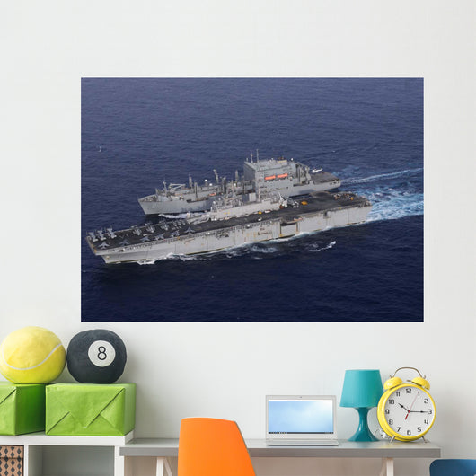 Uss Kearsarge Pulls alongside Wall Decal