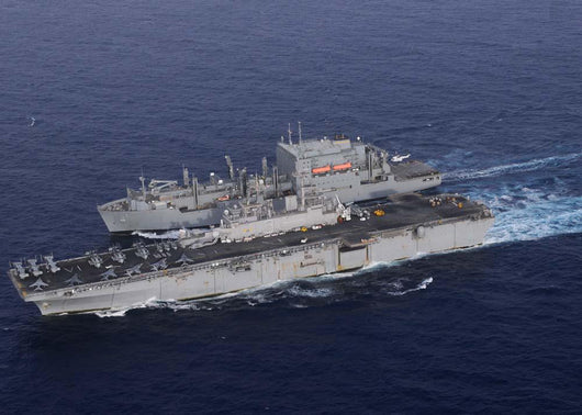 Uss Kearsarge Pulls alongside Wall Decal