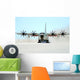 Ski-equipped Lc-130 Hercules Wall Decal