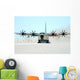 Ski-equipped Lc-130 Hercules Wall Decal