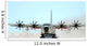 Ski-equipped Lc-130 Hercules Wall Decal