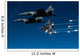 F-15e Strike Eagle Aircraft Wall Decal Design 4