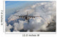 Ac-130u Gunship Jettisons Flares Wall Decal