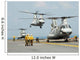 Ch-46e Sea Knight Takes Wall Decal