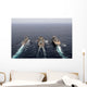 Military Ships Conduct Underway Wall Decal