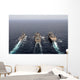 Military Ships Conduct Underway Wall Decal