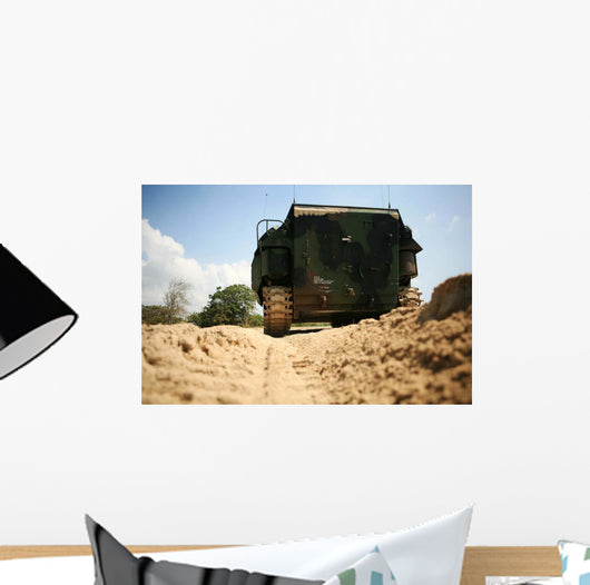 Low Angle Rear Amphibious Wall Decal