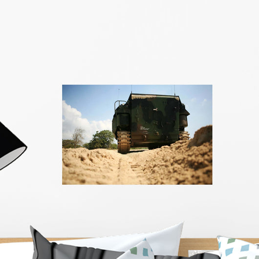 Low Angle Rear Amphibious Wall Decal