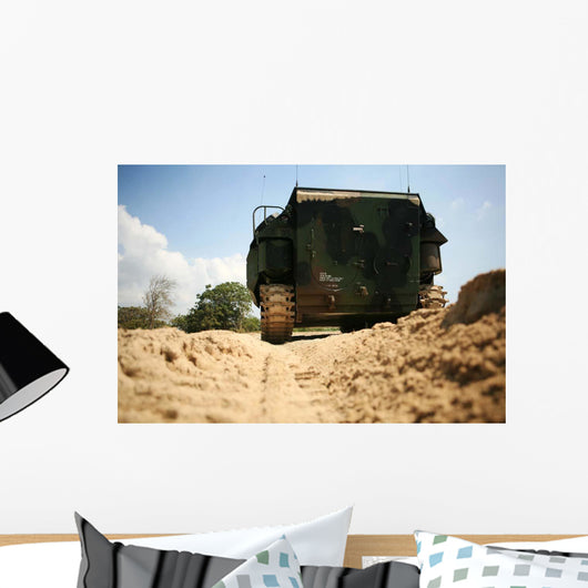 Low Angle Rear Amphibious Wall Decal