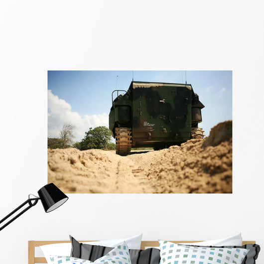 Low Angle Rear Amphibious Wall Decal