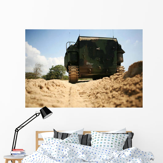 Low Angle Rear Amphibious Wall Decal