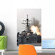 Tomahawk Missile Launch aboard Wall Decal Design 1