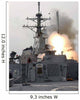 Tomahawk Missile Launch aboard Wall Decal Design 1