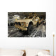 Two M-atv's Await Transport Wall Decal