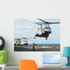 Ch-46e Sea Knight Helicopter Wall Decal Design 2