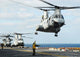 Ch-46e Sea Knight Helicopter Wall Decal Design 2