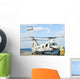 Ch-46e Sea Knight Helicopter Wall Decal Design 3