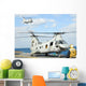 Ch-46e Sea Knight Helicopter Wall Decal Design 3