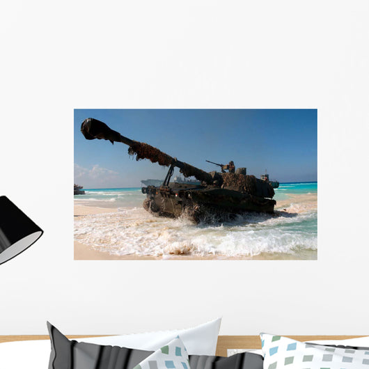 Spanish Army M109a5 155mm Wall Decal