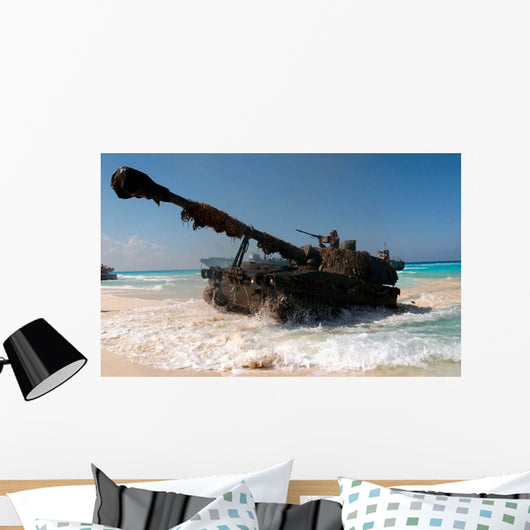 Spanish Army M109a5 155mm Wall Decal