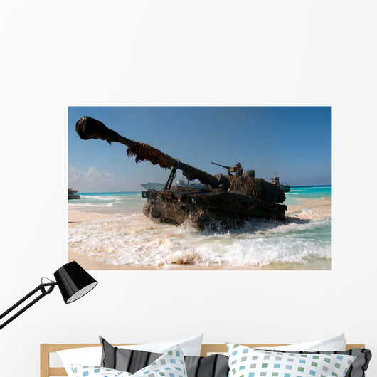 Spanish Army M109a5 155mm Wall Decal