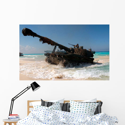 Spanish Army M109a5 155mm Wall Decal