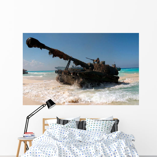 Spanish Army M109a5 155mm Wall Decal