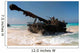 Spanish Army M109a5 155mm Wall Decal