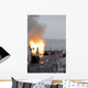 Tomahawk Missile Launch aboard Wall Decal Design 4