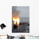 Tomahawk Missile Launch aboard Wall Decal Design 4