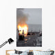 Tomahawk Missile Launch aboard Wall Decal Design 4