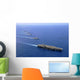 Military Ships Operate Formation Wall Decal