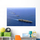 Military Ships Operate Formation Wall Decal