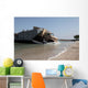 Truck Offloads from Landing Wall Decal