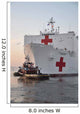 Hospital Ship Usns Comfort Wall Decal