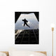 Paratrooper Salutes as He Wall Decal