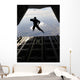 Paratrooper Salutes as He Wall Decal