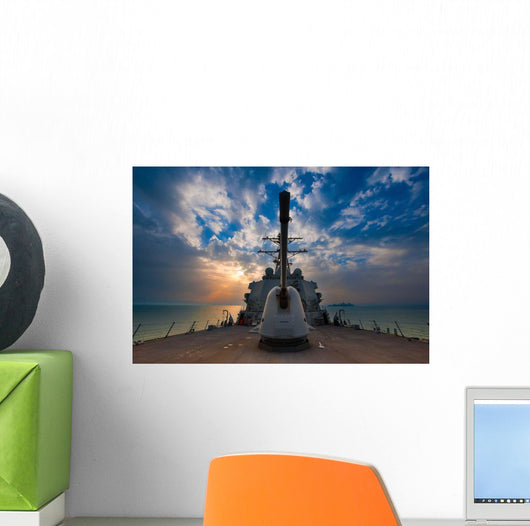 Guided-missile Destroyer Uss Higgins Wall Decal