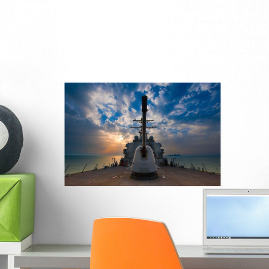 Guided-missile Destroyer Uss Higgins Wall Decal