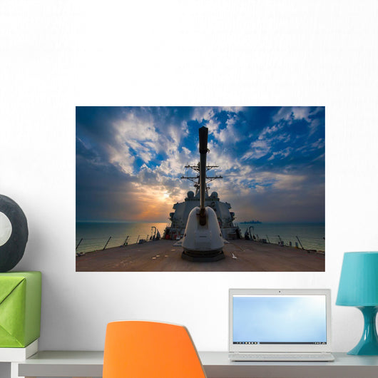 Guided-missile Destroyer Uss Higgins Wall Decal