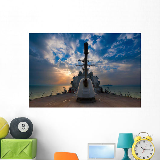 Guided-missile Destroyer Uss Higgins Wall Decal