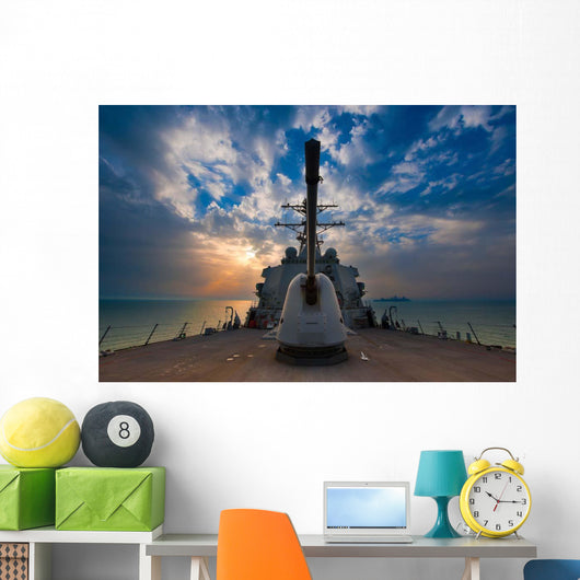 Guided-missile Destroyer Uss Higgins Wall Decal