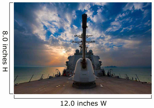 Guided-missile Destroyer Uss Higgins Wall Decal