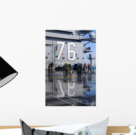 Sailors Scrub Flight Deck Wall Decal