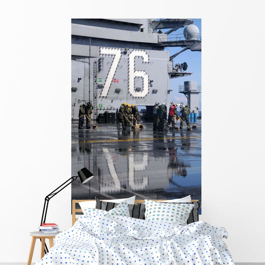 Sailors Scrub Flight Deck Wall Decal