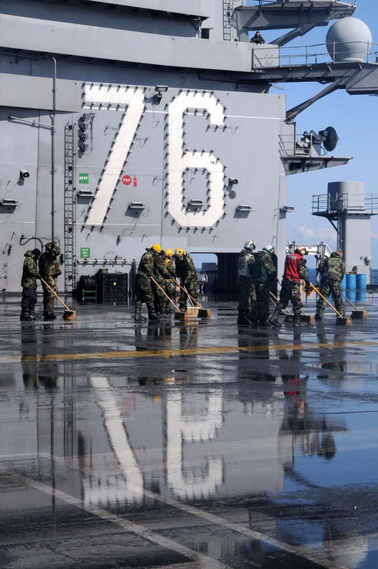 Sailors Scrub Flight Deck Wall Decal