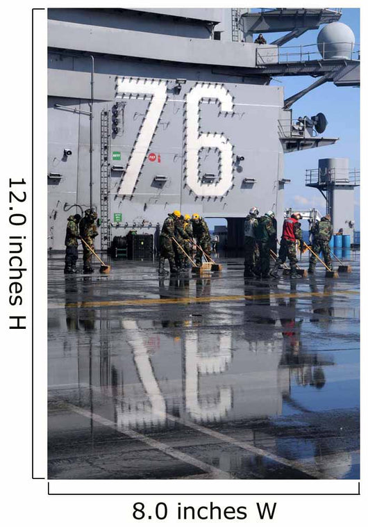Sailors Scrub Flight Deck Wall Decal