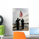 Sailors Raise National Ensign Wall Decal