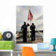 Sailors Raise National Ensign Wall Decal