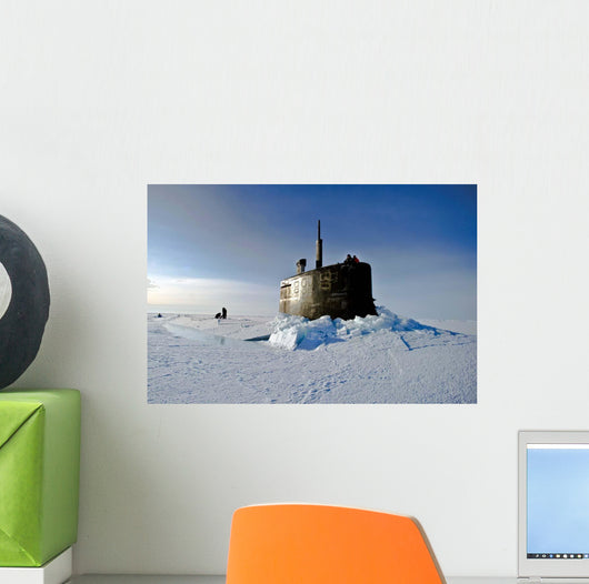 Submarine Uss Connecticut Surfaces Wall Decal